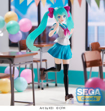 Load image into Gallery viewer, PRE-ORDER Hatsune Miku (16th Anniversary KEI Ver.) Luminasta Figure