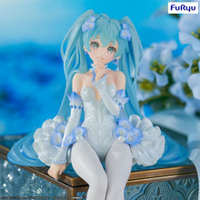 Load image into Gallery viewer, PRE-ORDER Hatsune Miku Noodle Stopper Figure Hatsune Miku Flower Fairy Nemophila (re-run)