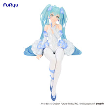 Load image into Gallery viewer, PRE-ORDER Hatsune Miku Noodle Stopper Figure Hatsune Miku Flower Fairy Nemophila (re-run)