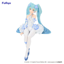 Load image into Gallery viewer, PRE-ORDER Hatsune Miku Noodle Stopper Figure Hatsune Miku Flower Fairy Nemophila (re-run)