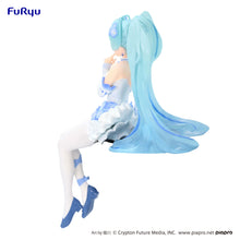 Load image into Gallery viewer, PRE-ORDER Hatsune Miku Noodle Stopper Figure Hatsune Miku Flower Fairy Nemophila (re-run)