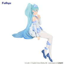 Load image into Gallery viewer, PRE-ORDER Hatsune Miku Noodle Stopper Figure Hatsune Miku Flower Fairy Nemophila (re-run)