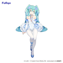 Load image into Gallery viewer, PRE-ORDER Hatsune Miku Noodle Stopper Figure Hatsune Miku Flower Fairy Nemophila (re-run)