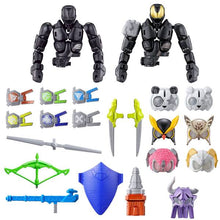 Load image into Gallery viewer, PRE-ORDER Revolve Change Figure PB01 Entry Body & Rider, Head & Arm Parts (Set of 22)