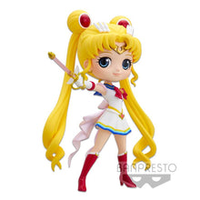 Load image into Gallery viewer, Banpresto Q-Posket Sailor Moon Eternal Super Sailormoon (Kaleidoscope Ver.) Figure