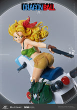 Load image into Gallery viewer, PRE-ORDER 1/6 Scale Dragon Ball Bad Launch - Blitzway (With One-Wheel Motorcycle)