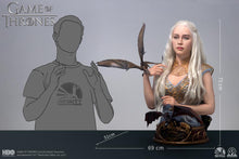 Load image into Gallery viewer, PRE-ORDER 1/1 Scale Daenerys Targaryen Life Size Bust  - “Game of Thrones”-“Mother of Dragons”  Infinity Studio×Penguin Toys
