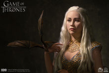 Load image into Gallery viewer, PRE-ORDER 1/1 Scale Daenerys Targaryen Life Size Bust  - “Game of Thrones”-“Mother of Dragons”  Infinity Studio×Penguin Toys