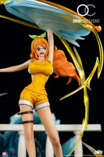 Load image into Gallery viewer, PRE-ORDER 1/6 Scale Nami Thunderbolt Tempo One Piece: Stampede Limited Edition Statue