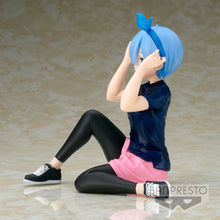 Load image into Gallery viewer, Banpresto Rem Relax Time  Training Style Ver Re:Zero Starting Life in Another World Figure