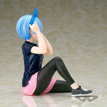 Load image into Gallery viewer, Banpresto Rem Relax Time  Training Style Ver Re:Zero Starting Life in Another World Figure