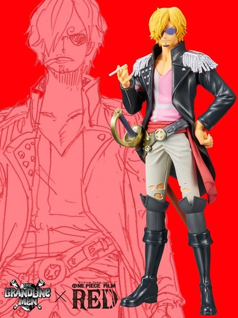 Banpresto Sanji The Grandline Men Film Red Vol. 4 One Piece Figure – Den  Den Otaku Shop
