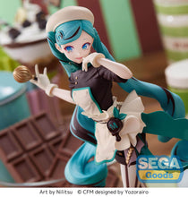 Load image into Gallery viewer, PRE-ORDER Hatsune Miku Bitter Patissier Luminasta Figure