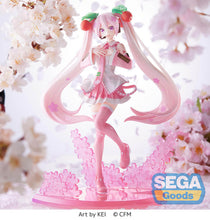 Load image into Gallery viewer, PRE-ORDER Sakura Miku 2023 Luminasta Figure Hatsune Miku
