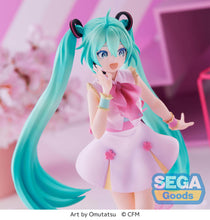 Load image into Gallery viewer, PRE-ORDER Sakura Miku Omutatsu Ver. Hatsune Miku Luminasta Figure