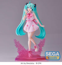 Load image into Gallery viewer, PRE-ORDER Sakura Miku Omutatsu Ver. Hatsune Miku Luminasta Figure