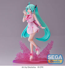 Load image into Gallery viewer, PRE-ORDER Sakura Miku Omutatsu Ver. Hatsune Miku Luminasta Figure