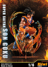 Load image into Gallery viewer, PRE-ORDER 1/6 Scale Son Goku - Son Goku vs Vegeta Dragon Ball Statue