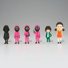 Load image into Gallery viewer, PRE-ORDER WCF World Collectable Figure Squid Game Set of 6 Figures