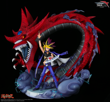 Load image into Gallery viewer, PRE-ORDER 1/6 Scale Yami Yugi & Slife The Celestial Dragon Yugioh Statue