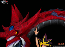 Load image into Gallery viewer, PRE-ORDER 1/6 Scale Yami Yugi & Slife The Celestial Dragon Yugioh Statue
