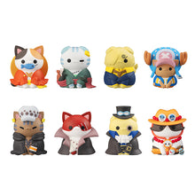 Load image into Gallery viewer, PRE-ORDER Mega Cat Project NyanPieceNyan! Vol.1 &quot;I&#39;m Gonna be King of Paw-rates!!&quot; One Piece (Set of 8) (repeat)
