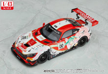 Load image into Gallery viewer, PRE-ORDER 1/43 Good Smile Hatsune Miku AMG: 2017 SPA24H Ver.
