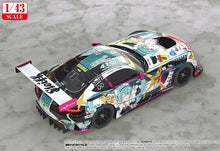 Load image into Gallery viewer, PRE-ORDER 1/43 Scale Good Smile Hatsune Miku AMG: 2018 Final Race Ver.
