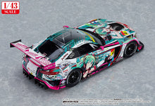 Load image into Gallery viewer, PRE-ORDER 1/43 Scale Good Smile Hatsune Miku AMG 2020 SUPER GT Okayama Test Ver.
