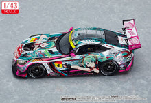 Load image into Gallery viewer, PRE-ORDER 1/43 Scale Good Smile Hatsune Miku AMG 2020 SUPER GT Okayama Test Ver.
