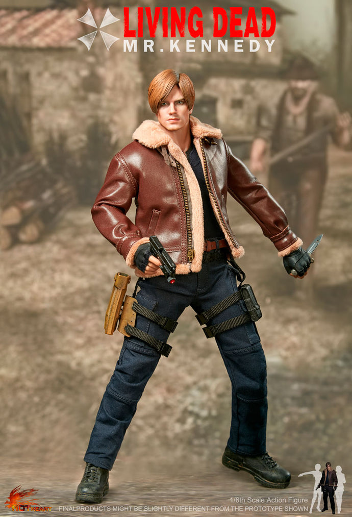 PRE-ORDER 1/6 Scale FD014A Leon Kennedy Jacket Suit ver. Resident Evil