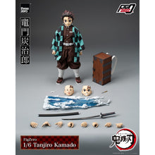 Load image into Gallery viewer, PRE-ORDER 1/6 Scale FigZero Tanjiro Kamado Demon Slayer: Kimetsu no Yaiba
