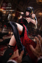 Load image into Gallery viewer, PRE-ORDER 1/6 Scale Killer in Black Skirt Yor Forger 3P Spy x Family
