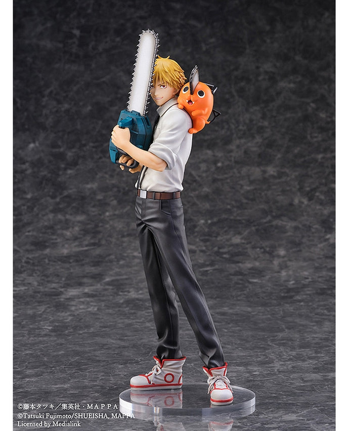 PRE-ORDER 1/7 Scale Denji ＆ Pochita Chainsaw Man