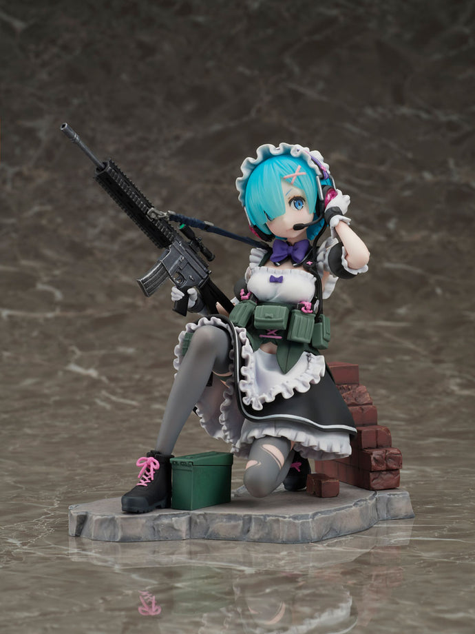 PRE-ORDER 1/7 Scale F:NEX Rem Military ver. Re:Zero Starting Life in Another World