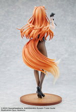 Load image into Gallery viewer, PRE-ORDER 1/7 Scale Holo Light Novel bunny ver. illustration by Jyuu Ayakura Spice and Wolf: Merchant Meets the Wise Wolf
