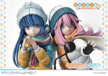 Load image into Gallery viewer, PRE-ORDER 1/7 Scale Prisma Wing Kagamihara &amp; Rin Shima Laid-Back Camp Nadeshiko
