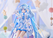 Load image into Gallery viewer, PRE-ORDER 1/7 Scale Snow Miku: Yukiiro Pop Ver. Character Vocal Series 01: Hatsune Miku
