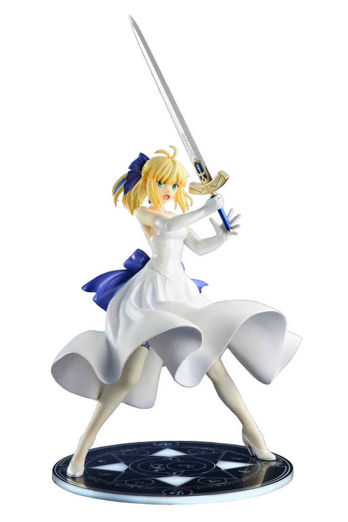PRE-ORDER 1/8 Scale Saber (White Dress Ver.) Fate: Stay Night [Unlimited Blade Works]