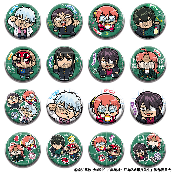 PRE-ORDER 3-Z Ginpachi Sensei x Okawabukubu the Youth Metal Badge Collection