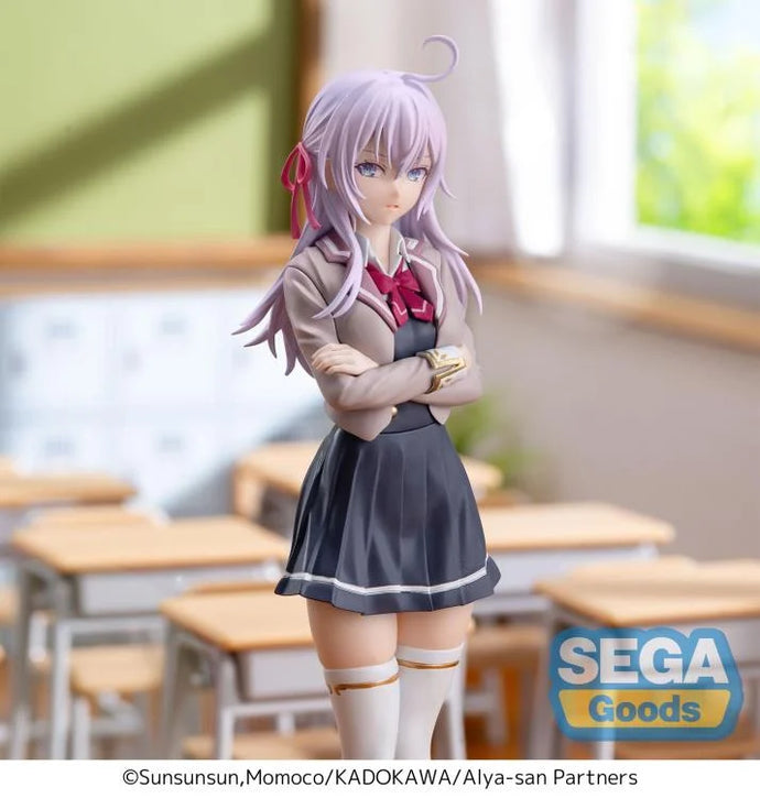 PRE-ORDER Alya Luminasta Figure Uniform ver. Alya Sometimes Hides Her Feelings in Russian