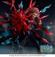 Load image into Gallery viewer, Authentic Yuji Itadori Luminasta Figure Black Flash Jujutsu Kaisen
