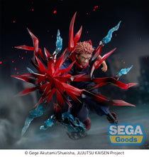 Load image into Gallery viewer, Authentic Yuji Itadori Luminasta Figure Black Flash Jujutsu Kaisen
