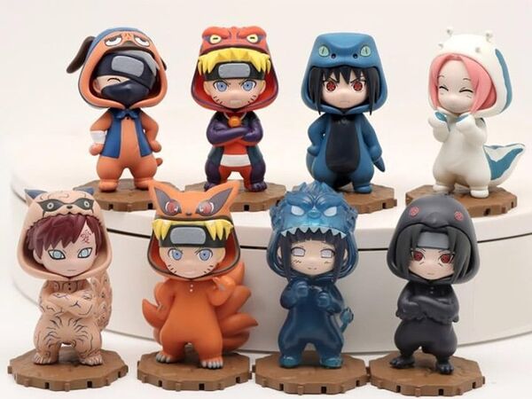 PRE-ORDER BN Figure Q Naruto Pajamas ver. Naruto Shippuden Box of 8