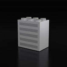 Load image into Gallery viewer, PRE-ORDER BRICKROID Building A + Base Set Plastic building-shaped blocks and baseboard for BRICKROID figures
