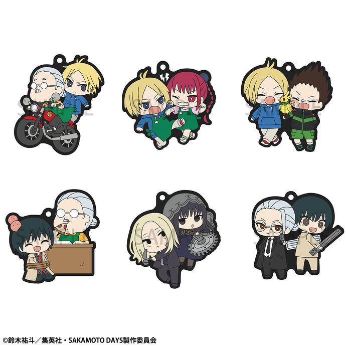 PRE-ORDER Buddycolle Sakamoto Days Rubber Mascot Set of 6