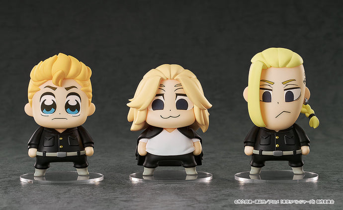 PRE-ORDER Chibi Figures Takemichi Hanagaki/Manjiro Sano/Ken Ryuguji: Bkub Ver. Tokyo Revengers