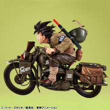 Load image into Gallery viewer, PRE-ORDER DESKTOP REAL McCOYEX Son Goku &amp; Bike Dragon Ball Z
