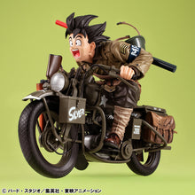 Load image into Gallery viewer, PRE-ORDER DESKTOP REAL McCOYEX Son Goku &amp; Bike Dragon Ball Z
