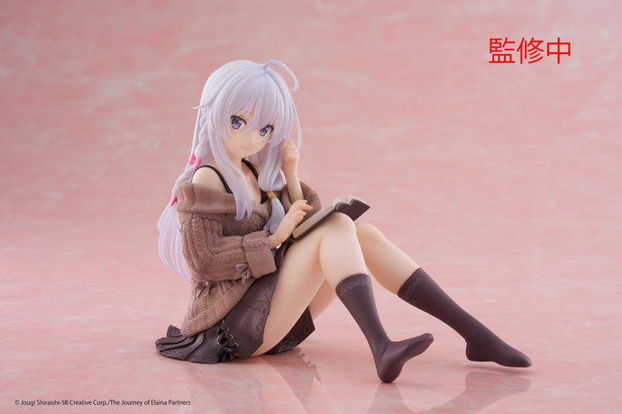 PRE-ORDER Elaina Desktop Cute Figure Casual Clothes Ver. Wandering Witch: The Journey of Elaina